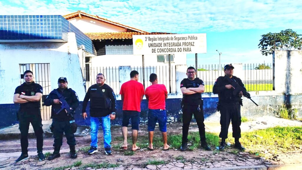 Capturados pai e filho bandidos que agiam na região de Concórdia do Pará