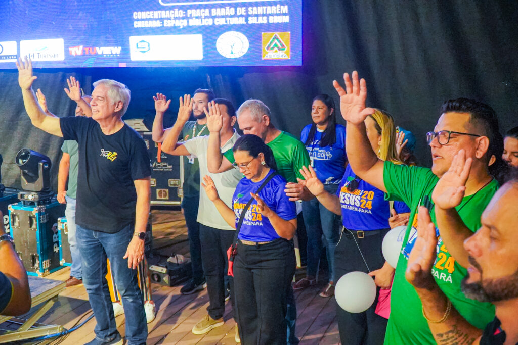 Louvor e Adoração marcam a 30ª Marcha Para Jesus em Santarém, no Baixo Amazonas