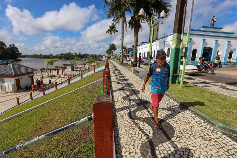 Moradores e turistas celebram a orla do Rio Caeté como cartão postal de Bragança