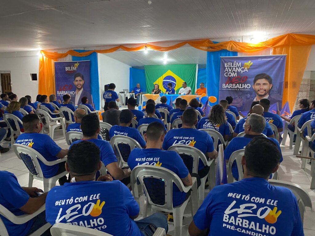 Léo Barbalho é lançado pré-candidato a vereador pelo município de Belém