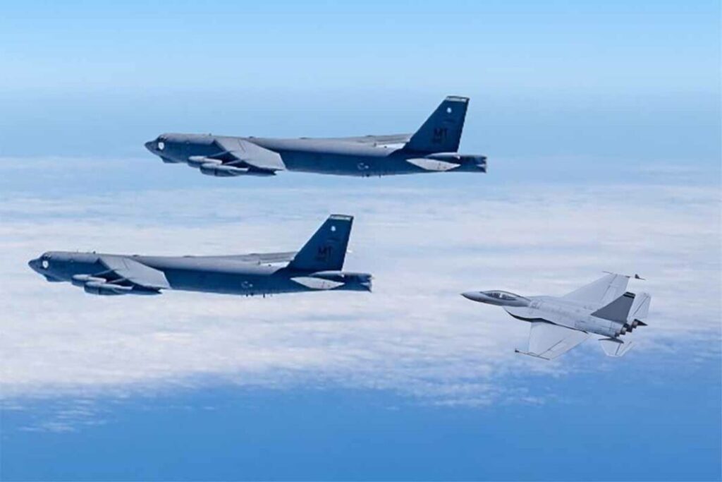 Tensões no Ártico: caças interceptam dois bombardeiros B-52 dos EUA que se aproximavam do território russo