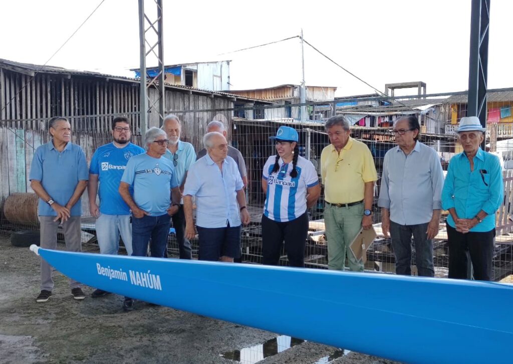 Paysandu batiza novo barco “Benjamin Nahum”