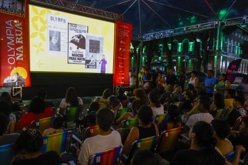 Mostra do Cinema Olympia na Rua traz filmes premiados para o público de Belém neste domingo, 4