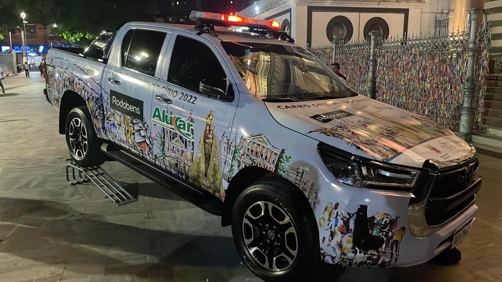 Círio 2024: Diretoria da Festa recebe carro para as visitas oficiais da Imagem Peregrina para este ano