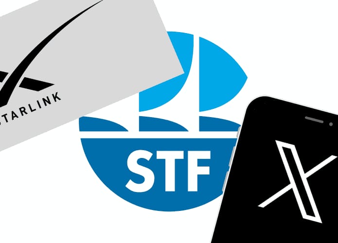 STF bloqueia contas da Starlink por falta de representante do X no Brasil