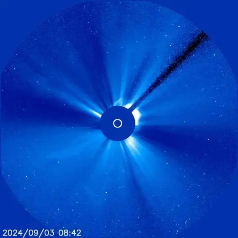 Explosão no lado oposto do Sol preocupa especialistas