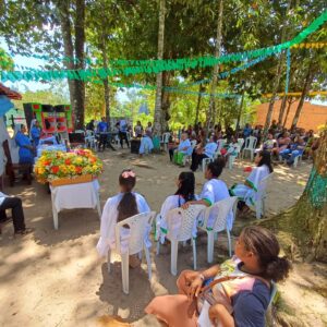 Nossa Senhora Auxiliadora recebe homenagens dos católicos na vila de Castanheiro, em Bujaru