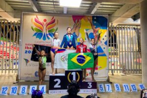 Com apoio do Governo, atletas da ginástica artística conquistam 25 medalhas na Colômbia