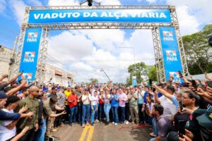 Estado agiliza tráfego no coração da Grande Belém com novo viaduto da Alça Viária