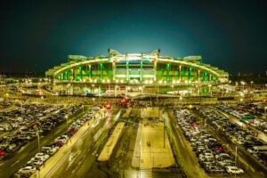 Liberada venda de vagas no estacionamento do Mangueirão para o clássico Botafogo x Flamengo