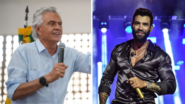 Ronaldo Caiado anuncia chapa com Gusttavo Lima à Presidência